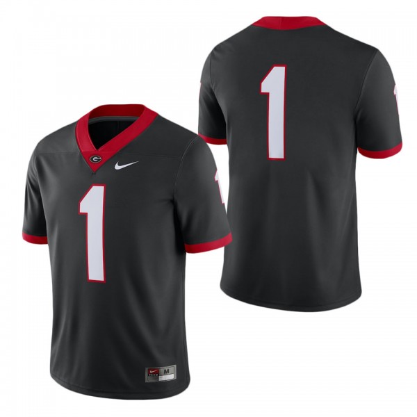 #1 Georgia Bulldogs Alternate Game Jersey Black