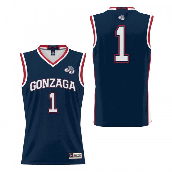 #1 Gonzaga Bulldogs ProSphere Youth Basketball Jer...