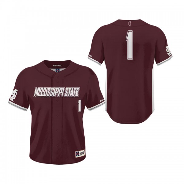 #1 Mississippi State Bulldogs ProSphere Baseball J...