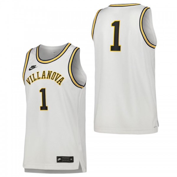 #1 Villanova Wildcats Nike Replica Basketball Jers...