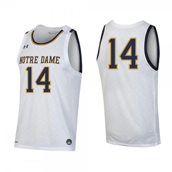 #14 Notre Dame Fighting Irish Under Armour Throwba...