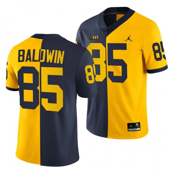 2021-22 Michigan Wolverines Daylen Baldwin Split E...