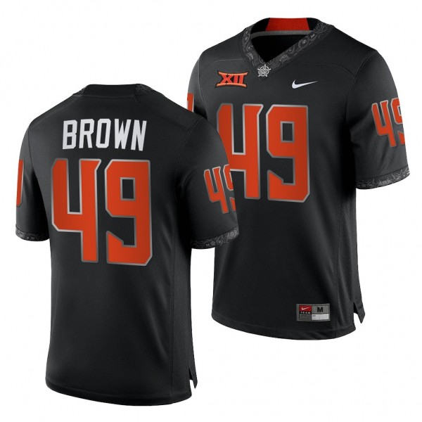 2021-22 Oklahoma State Cowboys Tanner Brown Colleg...