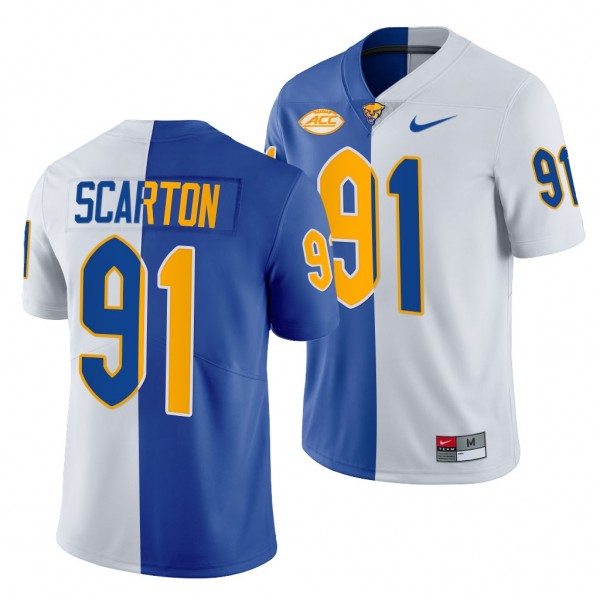 2021-22 Pitt Panthers Sam Scarton Split Edition Je...