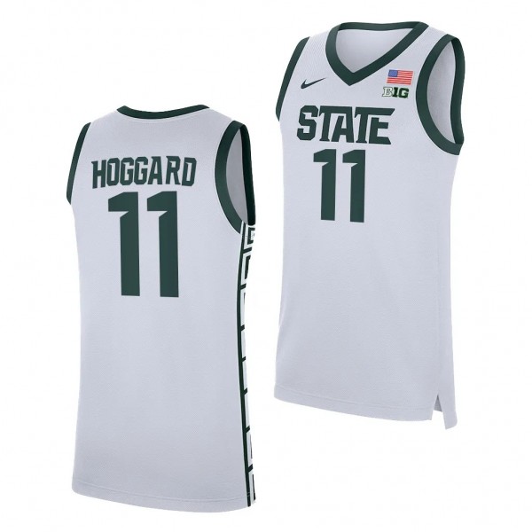 A.J. Hoggard #11 Michigan State Spartans Replica B...