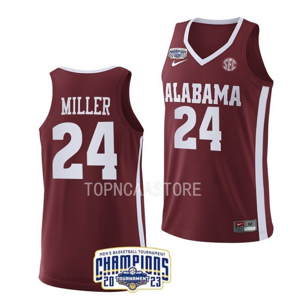 Brandon Miller Alabama Crimson Tide 2023 Sec Mens ...