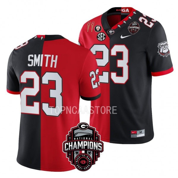 Tykee Smith Georgia Bulldogs Back-To-Back 2X Natio...