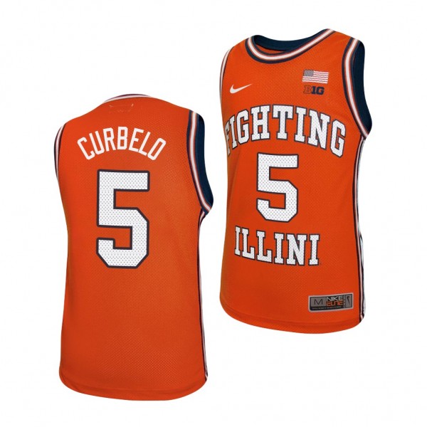 Andre Curbelo #5 Illinois Fighting Illini College ...