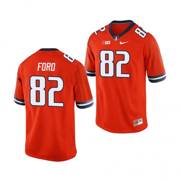 Illinois Fighting Illini Luke Ford Men's Jersey Co...