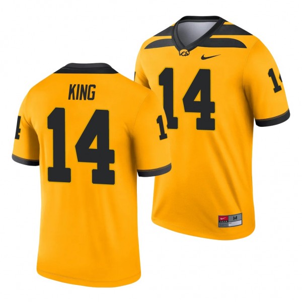 Iowa Hawkeyes Desmond King Legend Men's Jersey - G...