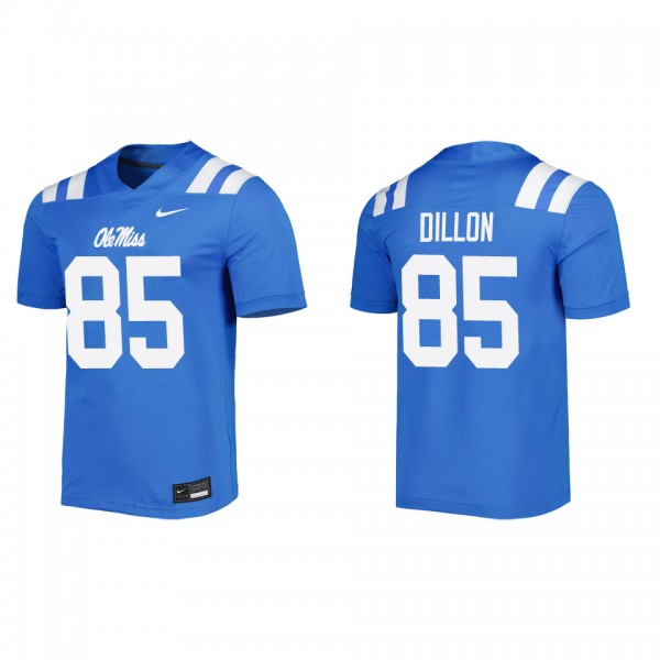 Jeremiah Dillon Ole Miss Rebels Blue Untouchable College Football Jersey