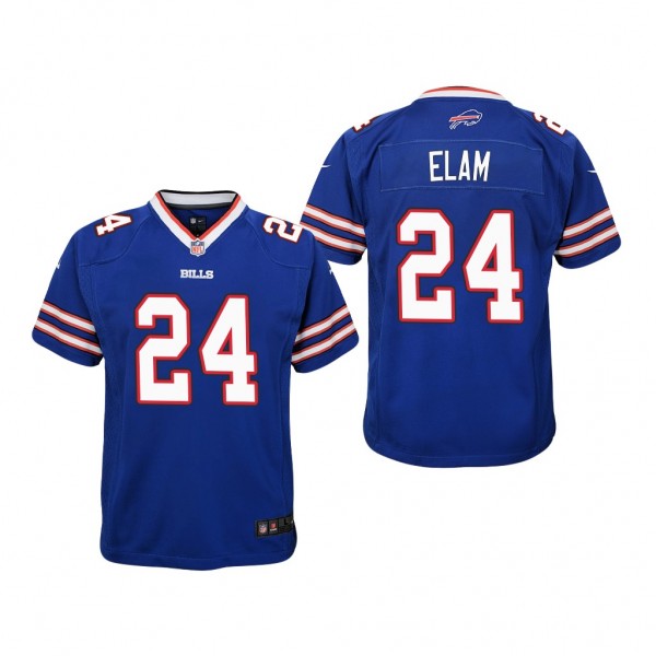 2022 NFL Draft Kaiir Elam Jersey Buffalo Bills Roy...