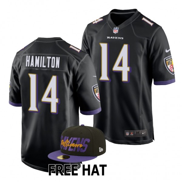 2022 NFL Draft Kyle Hamilton Jersey Baltimore Rave...