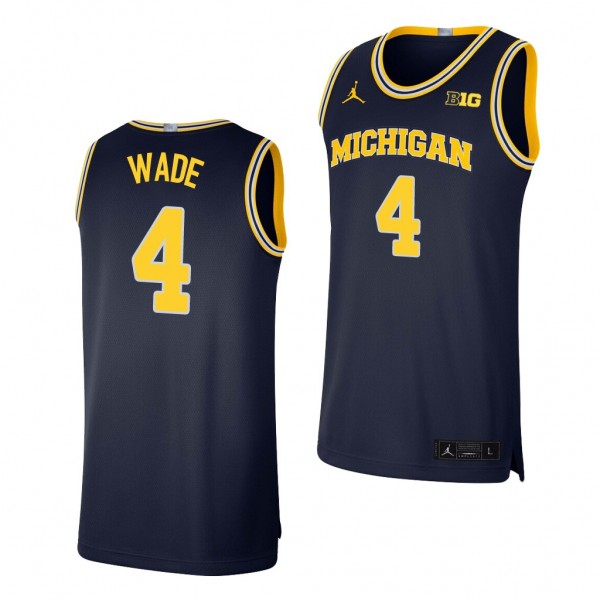 Brandon Wade #4 Michigan Wolverines Limited Basket...