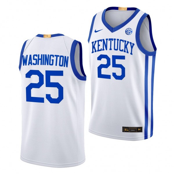 Kentucky Wildcats P.J. Washington White #25 Alumni...