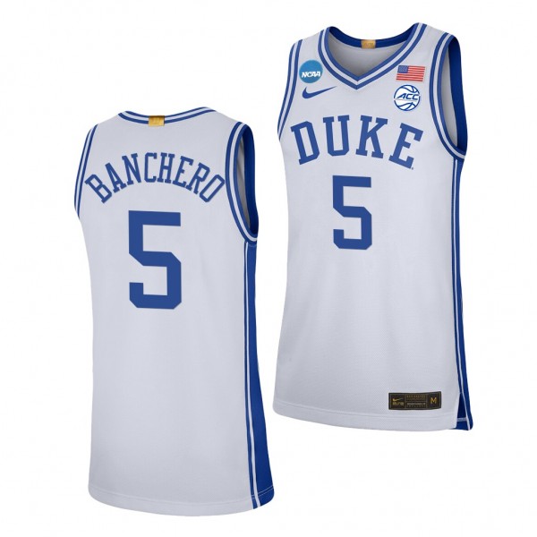 Paolo Banchero 2022 NCAA March Madness Sweet 16 Jersey - White