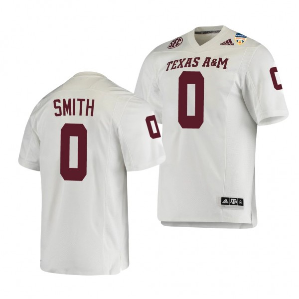 Ainias Smith #0 Texas A&M Aggies 2021 Orange B...