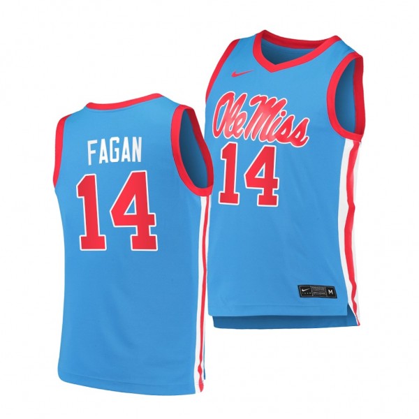 Ole Miss Rebels Tye Fagan 2021 Class Replica #14 J...